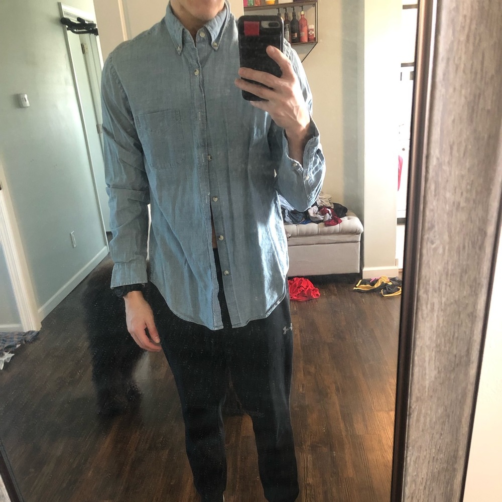 J crew button down